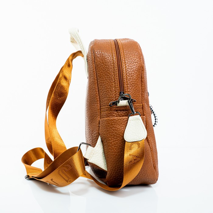 شنطة ضهر حريمي جلد إيطالي مستورد هافان بيد كروس ستان ثابتة مقاس 30×25